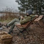 Krzesło duże turystyczne Offlander - khaki