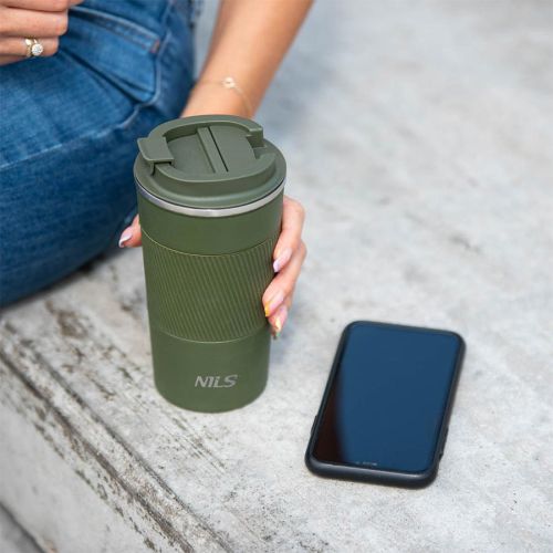 Kubek termiczny Nils Camp NCC09 510 ml - zielony