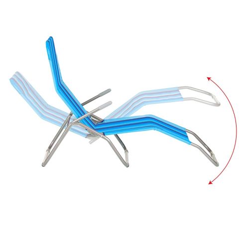 Leżak Nils Camp NC3017 - niebieski Leżak Nils Camp NC3017 - niebieski