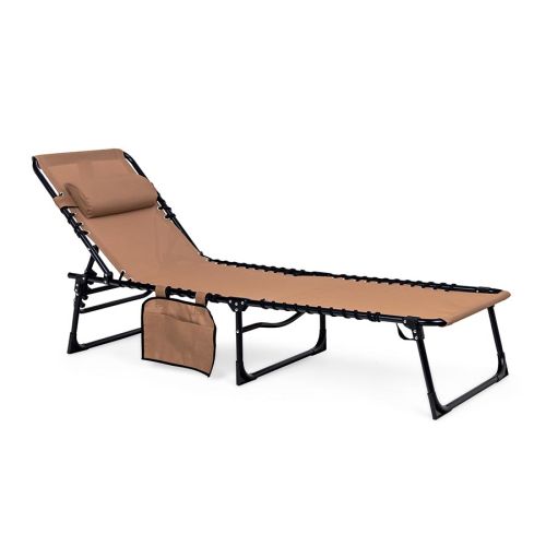 Leżak ogrodowy Sapphire ST-604 Riva - beżowy Leżak ogrodowy Sapphire ST-604 Riva - beżowy