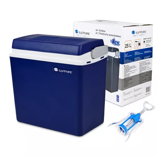 Lodówka Sapphire SG-001 turystyczna / samochodowa 25l 12V/230V - granat