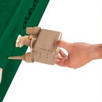 Materac dwuosobowy King Size Nils Camp NC2808 + pompka - zielony