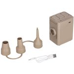 Materac dwuosobowy King Size Nils Camp NC2808 + pompka - zielony