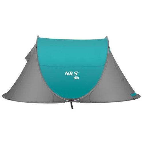 Namiot kempingowy samorozkładający Nils Camp NC3743 2 - szaro-zielony
