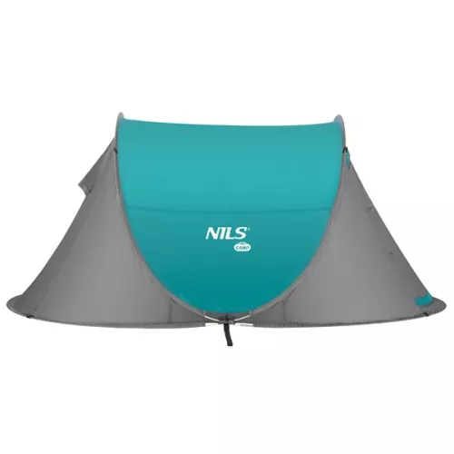 Namiot kempingowy samorozkładający Nils Camp NC3743 2 - szaro-zielony