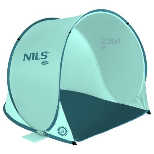 Namiot plażowy Nils Camp samorozkładający NC3173 - miętowy