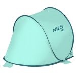 Namiot plażowy Nils Camp samorozkładający NC3173 - miętowy