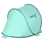 Namiot plażowy Nils Camp samorozkładający NC3173 - miętowy Namiot plażowy Nils Camp samorozkładający NC3173 - miętowy