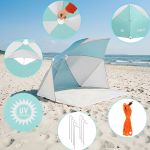 Parasol - parawan plażowy 2w1 Nils NC4803 Parasol - parawan plażowy 2w1 Nils NC4803