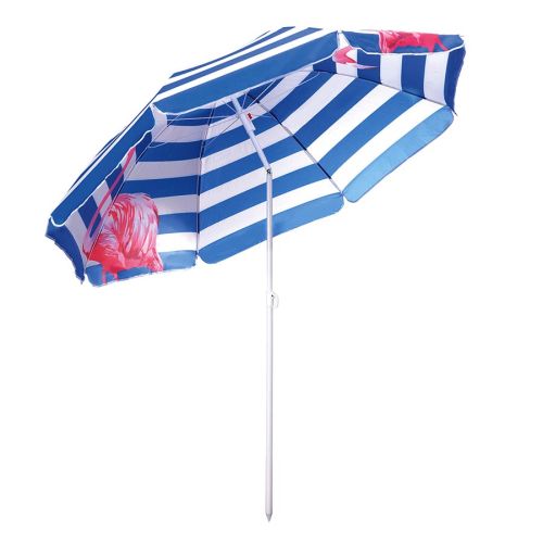 Parasol plażowy 180 cm Nils Camp NC7811 - niebieski