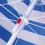 Parasol plażowy 180 cm Nils Camp NC7811 - niebieski