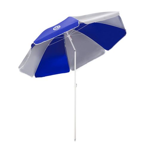 Parasol plażowy 180 cm Nils Camp NC7813 - niebieski