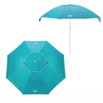 Parasol plażowy XL 220 cm Nils Camp NC7822 - turkusowy Parasol plażowy XL 220 cm Nils Camp NC7822 - turkusowy