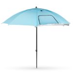 Parasol plażowy 2w1 XXL 240 cm Nils Camp NC17114 - niebieski