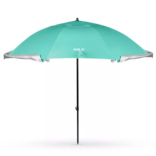 Parasol plażowy 2w1 XXL 240 cm Nils Camp NC17114 - zielony