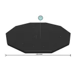 Plandeka na basen Bestway Pool Cover 305cm 58036 Plandeka na basen Bestway Pool Cover 305cm 58036