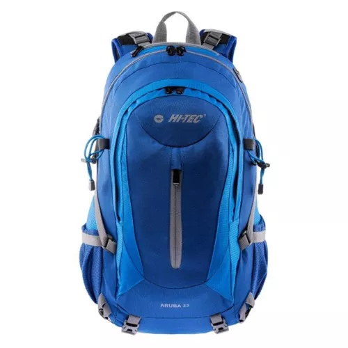 Plecak turystyczny Hi-Tec ARUBA 35L - MAZARINE BLUE/VICTORIA BLUE/FROST GRAY Plecak turystyczny Hi-Tec ARUBA 35L - MAZARINE BLUE/VICTORIA BLUE/FROST GRAY