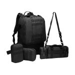 Plecak turystyczny Offlander Survival Combo 38l - czarny