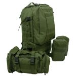 Plecak turystyczny Offlander Survival Combo 38l - zielony