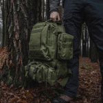 Plecak turystyczny Offlander Survival Combo 38l - zielony