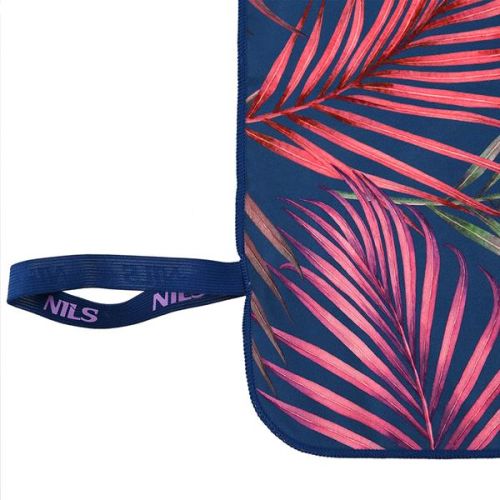 Ręcznik z mikrofibry Nils NCR14 160x80 cm - Dżungla Ręcznik z mikrofibry Nils NCR14 160x80 cm - Dżungla