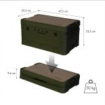 Skrzynia kempingowa składana z funkcją stołu 2w1 Nils Camp NCB4002 Skrzynia kempingowa składana z funkcją stołu 2w1 Nils Camp NCB4002