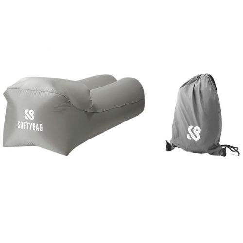 Sofa dmuchana SoftyBag Premium 0208 - szara