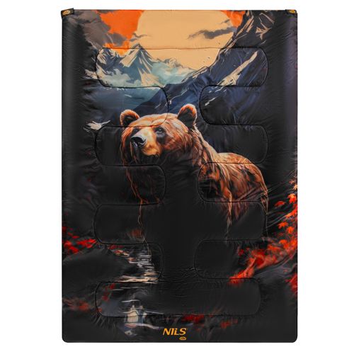 Śpiwór dwuosobowy 3w1 Nils Camp NC3601 - bear