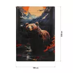 Śpiwór dwuosobowy 3w1 Nils Camp NC3601 - bear