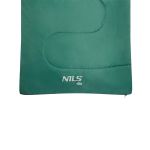 Śpiwór Nils Camp NC2105 rozmiar M - zielono-szary