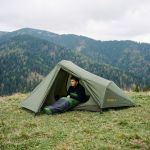 Śpiwór ultra lekki Nils Camp NC1705 - czarno-zielony