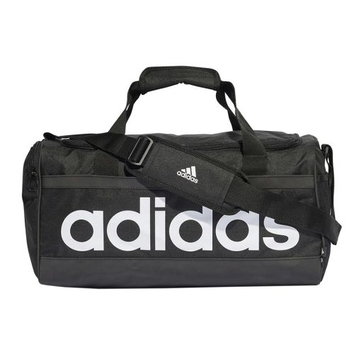 Torba sportowa Adidas Essentials Duffel HT4742 S 25 l - czarno-biała