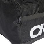 Torba sportowa Adidas Essentials Duffel HT4742 S 25 l - czarno-biała