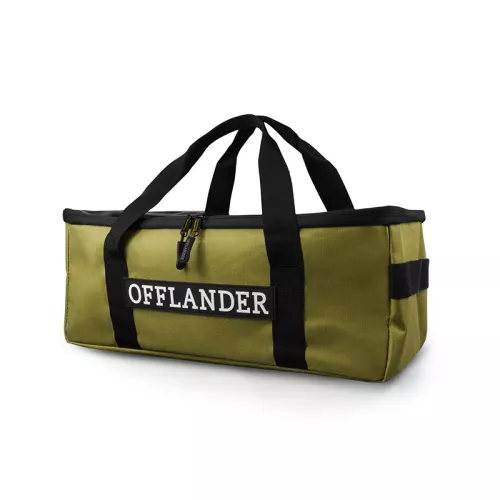 Torba zamykana z przezroczystą górą Offlander PVC 14 l - khaki