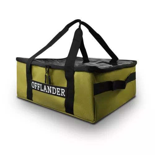 Torba zamykana z przezroczystą górą Offlander PVC 28 l - khaki Torba zamykana z przezroczystą górą Offlander PVC 28 l - khaki