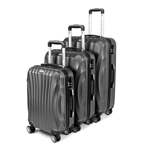 Zestaw walizek podróżnych 3w1 Sapphire ST-100 - grafitowe