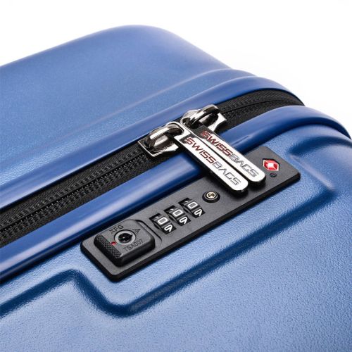Walizka kabinowa SwissBags Cosmos niebieska - 43 l Walizka kabinowa SwissBags Cosmos niebieska - 43 l