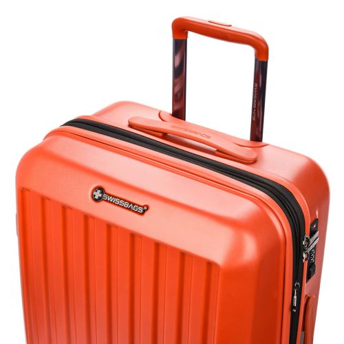 Walizka na kółkach SwissBags Cosmos pomarańczowa  Walizka na kółkach SwissBags Cosmos pomarańczowa