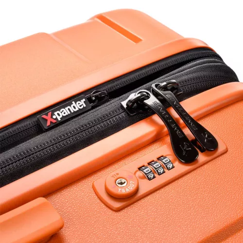 Walizka na kółkach SwissBags Tourist pomarańczowa - mała 40 l