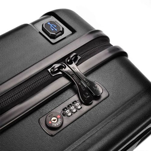 Walizka na kółkach SwissBags Tourist czarna - mała 40 l Walizka na kółkach SwissBags Tourist czarna - mała 40 l