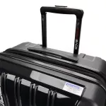 Walizka na kółkach SwissBags Tourist czarna - średnia 74-90 l