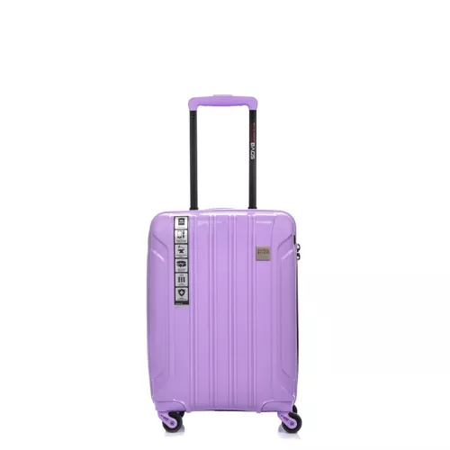 Walizka na kółkach SwissBags Tourist fioletowa - mała 40 l 