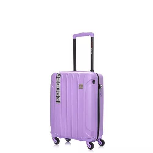 Walizka na kółkach SwissBags Tourist fioletowa - duża 110 l 