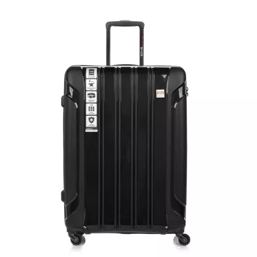 Walizka na kółkach SwissBags Tourist czarna - duża 110 l