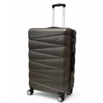 Walizka na kółkach Sapphire ST-2240 brązowa - duża L DUO