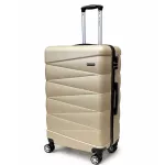 Walizka na kółkach Sapphire ST-2240 złota - duża L DUO