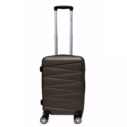 Walizka na kółkach Sapphire ST-2240 brązowa - mała S DUO Walizka na kółkach Sapphire ST-2240 brązowa - mała S DUO