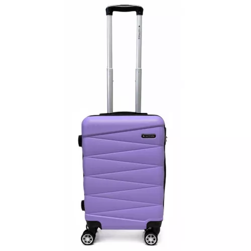 Walizka na kółkach Sapphire ST-2240 fioletowa - mała S DUO
