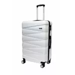 Walizka na kółkach Sapphire ST-2240 srebrna - średnia M DUO Walizka na kółkach Sapphire ST-2240 srebrna - średnia M DUO