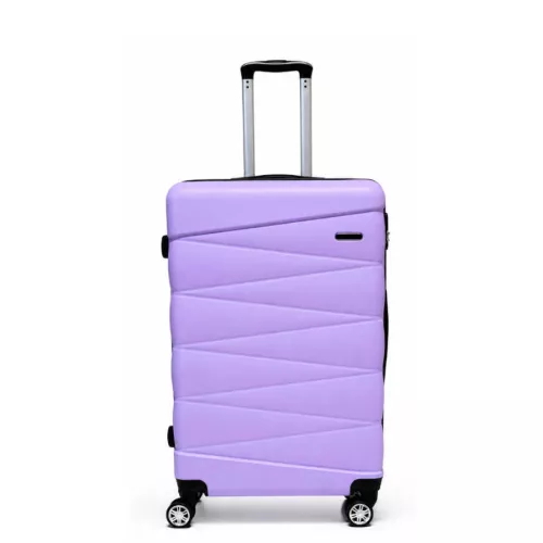 Walizka na kółkach Sapphire ST-2240 fioletowa - średnia M DUO
